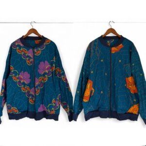 Disney Marvel Black Panther Blouson Reversible Jacket Size XL